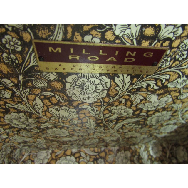 2000 - 2009 Milling Road by Baker Furniture Pair of Matching Burl Wood Chests For Sale - Image 5 of 12