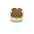 Early 21st Century Diamond Pave Heart Ring 18k Yellow Gold, Size 5 For Sale - Image 5 of 6