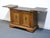 Wood Stanley Furniture Walnut Italian Mediterranean Style 62" Flip Top Server Buffet For Sale - Image 7 of 18