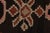 Textile Handwoven Mid-Century Vintage Bessarabian Kilim Rug in Beige Brown Floral Pattern For Sale - Image 7 of 9