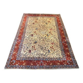 Large Vintage Kashmar Rug For Sale