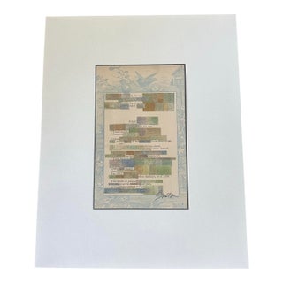 “Time Enough” Original Mixed Media Collage by Nancy Smith For Sale