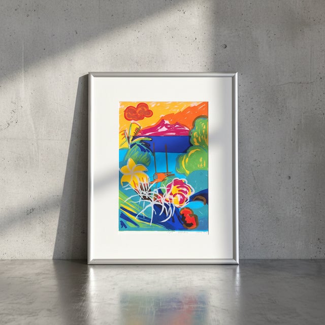 Frank Rosen, Papeete, 1990s, Print, Framed For Sale - Image 11 of 12