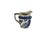 Antique E.B. &amp; J.E.L. Blue Willow Milk Jug Pitcher, Leighton Pottery Staffordshire Made in England c. 1890s-1910s...