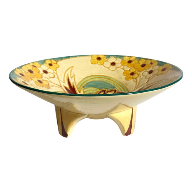 Art Deco Ceramic Centrepiece Bowl by Thomas Forester, 1932 For Sale