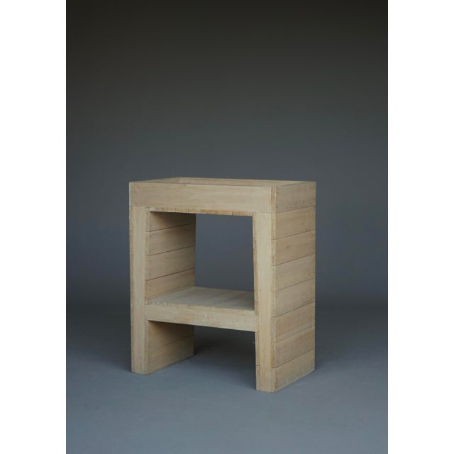 1960s Bossche School Two-Tier Side Table in the style of Dom Hans Van Der Laan, 1960s For Sale - Image 5 of 18