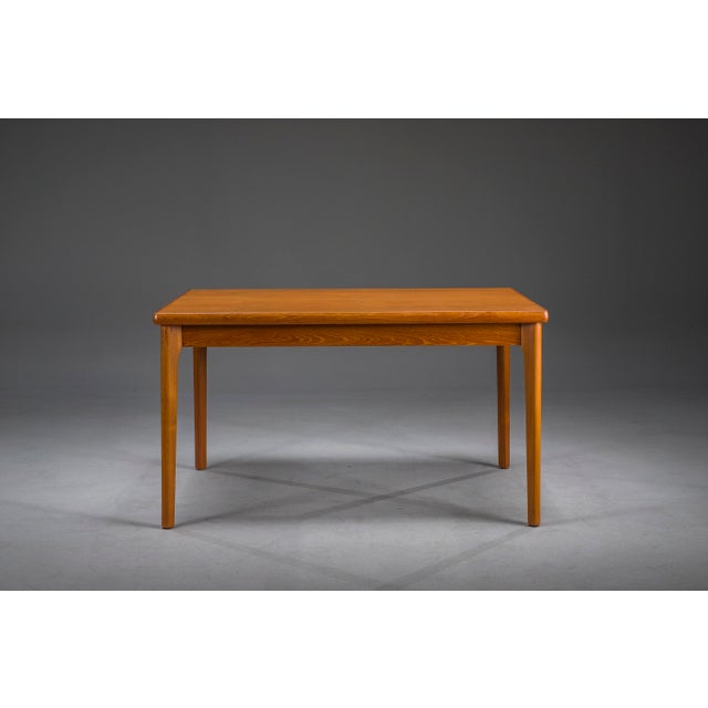 Danish Extendable Dining Table in Teak by Henning Kjærnulf for Vejle Møbelfabrik, 1960s For Sale - Image 9 of 17