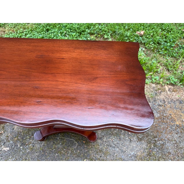 Early 20th Century Antique Regency Style Mahogany Flip Top Game Table For Sale - Image 5 of 18