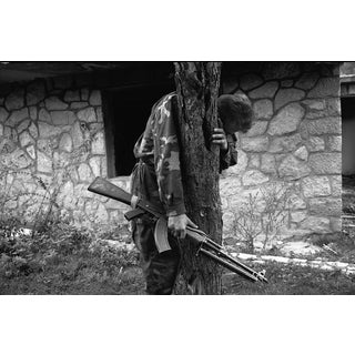 Emmanuel Ortiz, Bosnia Herzegovina, 1995, Bihac Enclave, Silver Print For Sale