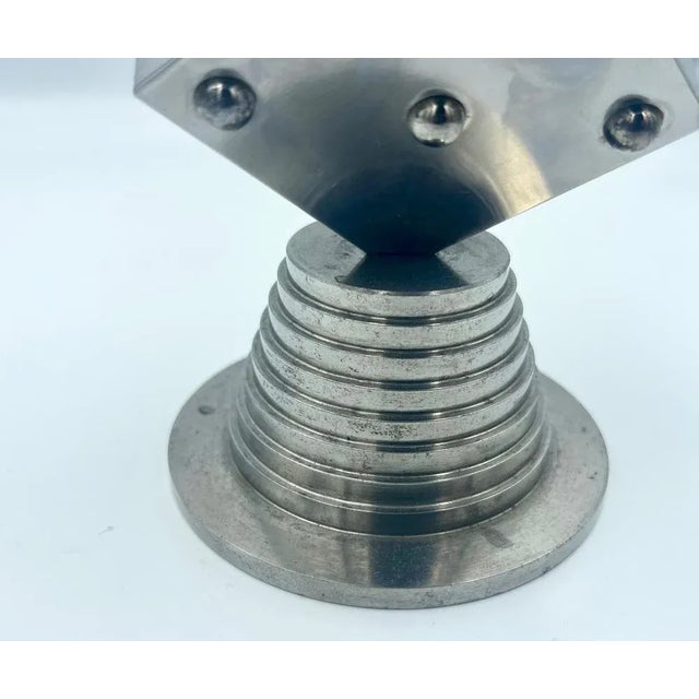 Mid-Century Modern Art Deco Dice Paperweight, 1960s For Sale - Image 3 of 9