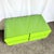 Postmodern 1980s Postmodern Lime Green Lacquer Laminate Waterfall Dresser For Sale - Image 3 of 6