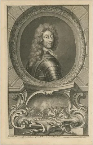 Jacobus Houbraken, Portrait of Friedrich Hermann, 1st Duke of Schomberg, Print