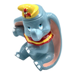 1980s Disney Classics Dumbo Cookie Jar For Sale