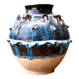 Vintage Original Studio Pottery Urn For Sale