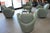Michael Wolk “Miami” Swivel Lounge Chairs — Set of Four, 1998 For Sale - Image 16 of 18
