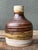Mid-Century Modern Vintage Original Striped Studio Pottery Vase For Sale - Image 3 of 12
