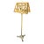 Vintage Gold Leaf and Brass Music Stand For Sale