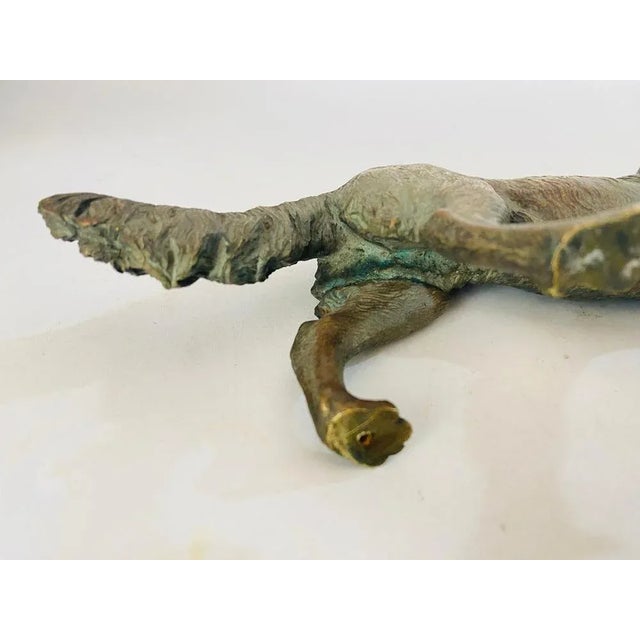 Bronze Dog in the style of Jules Moigniez, France, 1880s For Sale - Image 5 of 10