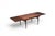 Johannes Andersen 1950s Attributed to Johannes Andersen Jet Age Draw Leaf Dining Table in Rosewood For Sale - Image 4 of 8