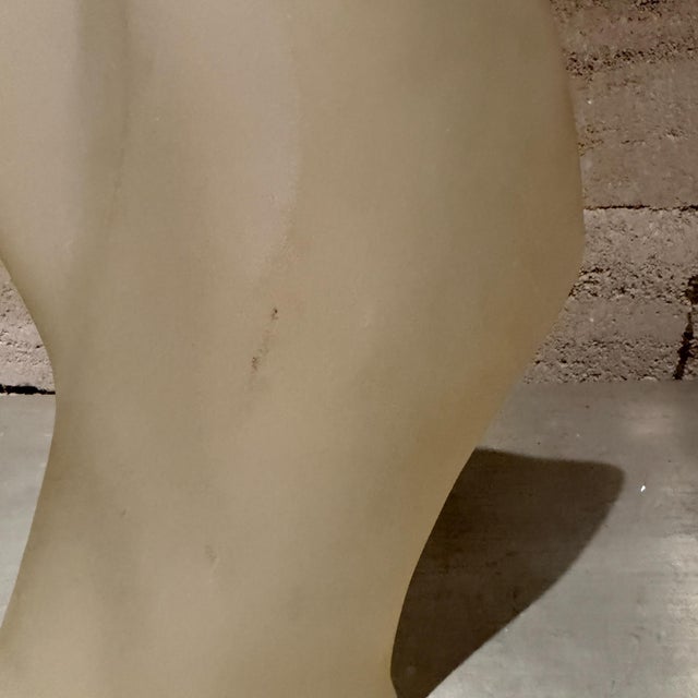 1960s Vintage "Stargazer" Frosted Lucite Bust Sculpture David Fisher Austin Productions For Sale - Image 5 of 11