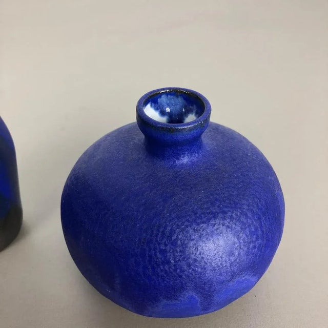 Ceramic Studio Pottery Ceramic Vases from Gerhard Liebenthron, Germany, 1960s, Set of 3 For Sale - Image 7 of 18