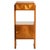 Wood British Art Deco Walnut Bedside Cabinet with Bakelite Handles, 1930 For Sale - Image 7 of 7