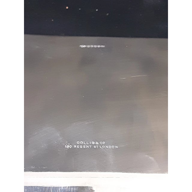 Vintage Set of 2 Collis and Co. Fine Silverplate Serving Dishes For Sale - Image 11 of 12