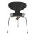 Fritz Hansen Black Lazur Ant Chairs by Arne Jacobsen for Fritz Hansen For Sale - Image 4 of 6