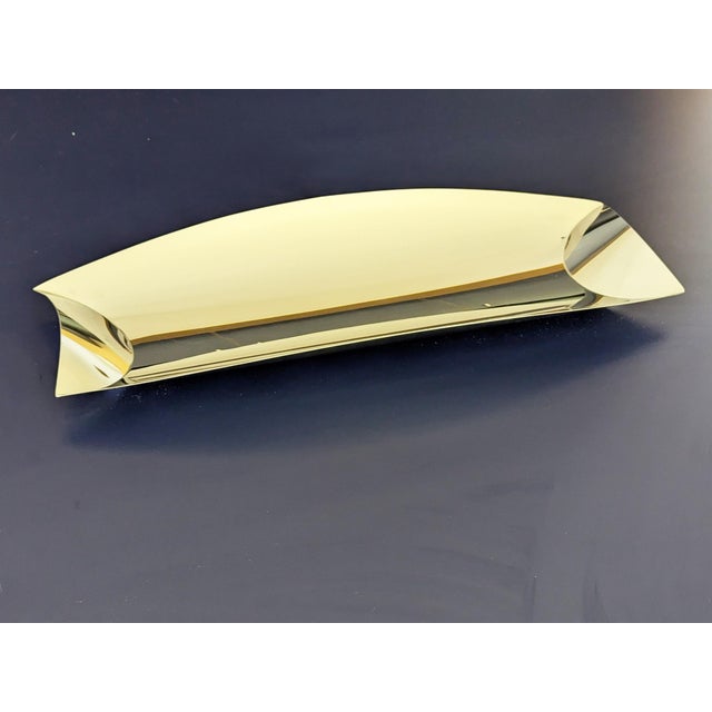 Silver Large Steel Centerpiece by E. Panzeri for Robots Milano, 1970s For Sale - Image 8 of 14