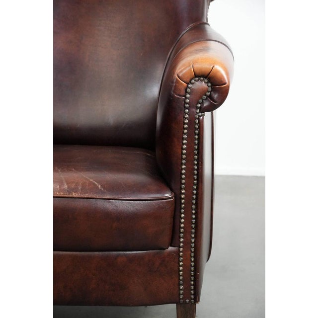 Club Chair in Cowhide For Sale - Image 9 of 16