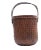 Chinese Bent Handle Fisherman's Basket, circa 1900 For Sale