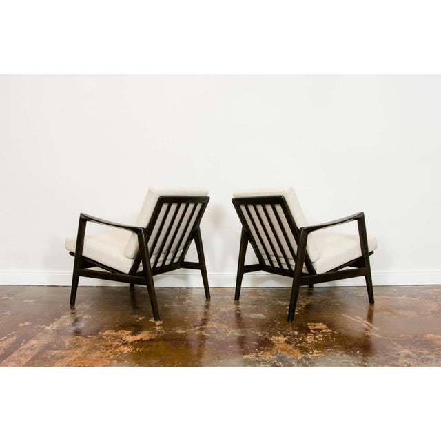 Vintage Lounge Chairs from Swarzędzkie Fabryki Mebli, 1960s, Set of 2 For Sale - Image 6 of 17