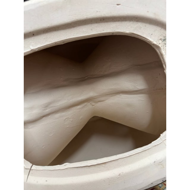 Charcoal Made Goods Duffy Stool, Metallic Charcoal For Sale - Image 8 of 12