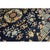 1890s Navy Blue Medallion Qing Antique Chinese Peking Room Size Wool Pile Rug For Sale - Image 9 of 10