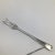 Georges Briard Glass Pickle Dish Bowl With Attached Cocktail Fork For Sale - Image 11 of 12