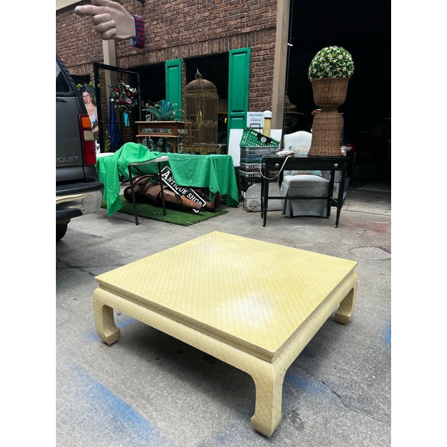1970s Baker Coffee Table With Ming Legs For Sale - Image 9 of 10