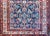 An early 20th Century Caucasus region Shirvan rug with geometric field surrounded by multiple contrasting borders. Size:...