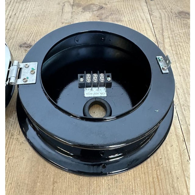 Vintage Black Kappa Maritime Wall Clock, 1980s For Sale - Image 16 of 18