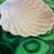 Pair of White Ceramic Seashell Plates For Sale - Image 9 of 9