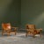 Mid-Century Modern Model 168 Lounge Chairs in Cognac Leather with Oak Frames by Kurt Østervig, Denmark, 1960s, Set of 2 For Sale - Image 3 of 11
