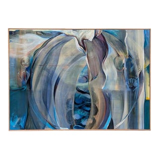 Mary Heebner 'Africa,' Monumental Signed Abstract Painting, 1988 For Sale