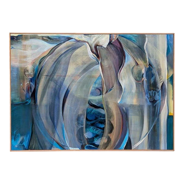 Mary Heebner 'Africa,' Monumental Signed Abstract Painting, 1988 For Sale