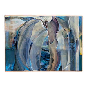 Mary Heebner 'Africa,' Monumental Signed Abstract Painting, 1988