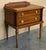 Early 20th Century French Walnut Nightstands or Side Tables with two drawers, 2 Pieces For Sale - Image 4 of 18