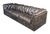 Vintage 1970s Leather Chesterfield Sofa Button Tufted Brown Leather Sofa For Sale - Image 15 of 16