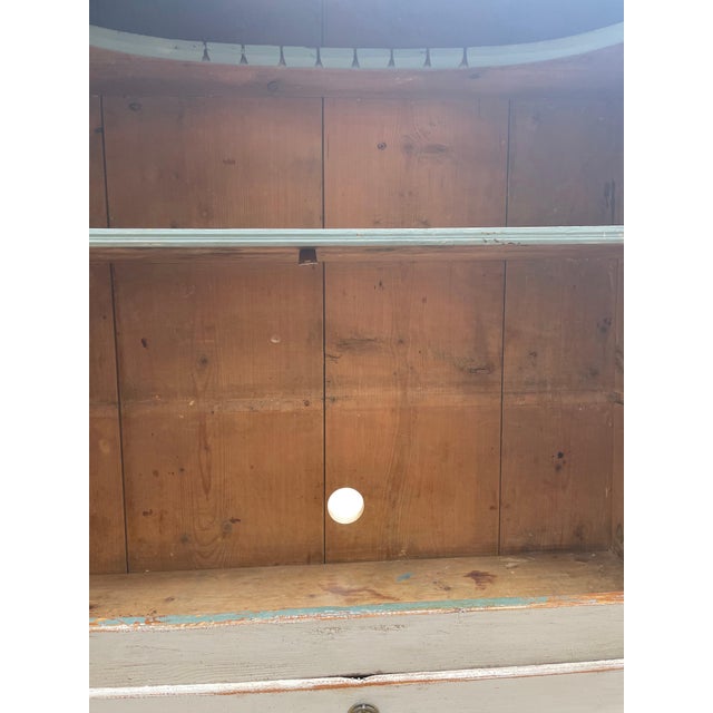 Swedish Gustavian Cupboard/ Highboy in Lime Washed Finish, 19th Century For Sale - Image 12 of 18