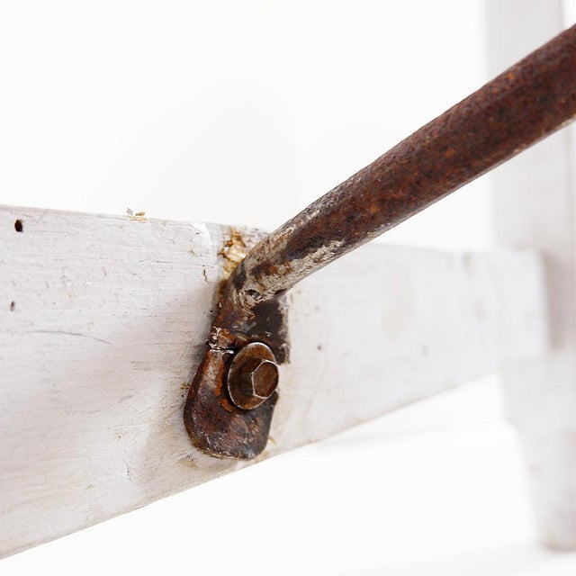 1950s Large Wood Farmhouse Table, 1950s For Sale - Image 5 of 16