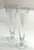 Set of Vintage Heart Glass Couples Wedding Champagne Flutes For Sale In Detroit - Image 6 of 8