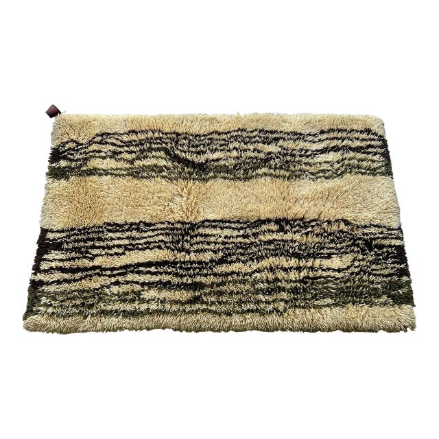 Vintage Danish Ege Rya Rug - Textile Art For Sale