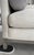 Pair of Custom A. Rudin No. 2725 Tête-À-Tête Sofas Upholstered in Ivory/Beige For Sale - Image 11 of 11